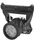 Underwater Camera Housing Case For DSLR And Mirrorless Cameras, 20 Meter Waterproof pouch in black, sandproof, dustproof design