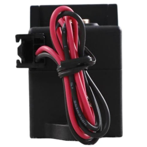 Heavy Duty High Voltage DC Relay Contactor With Ceramic Seal 40 Amp 1000 Volt DC Zero Arc Magnetic Blowout UL Certified, featuring red and black wiring.