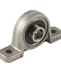 Single Row Miniature Deep Groove Ball Bearing 25mm Bore KP005 1 Piece With Rubber Covers, visible in housing, side view