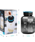 Oversized Piggy Bank For Adults And Kids With Digital Coin Counter, LCD Display Shows Total Amount, 2.4L Capacity, Holds 2000+ US Coins