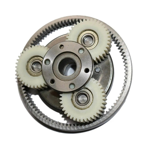 High Performance Gear System Kit For Electric Bikes And Scooters With 36 Tooth Iron Transmission Gears top view