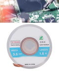 Desoldering Solder Wick Braid For Easy PCB And BGA Cleaning, 3.5 Millimeter Wide By 1.5 Meter Long, Five Piece Wick Set reel