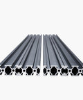 Five 78.7 Inch 2000mm 2040 T Slot Aluminum Extrusion Profiles With European Standard Anodized Linear Rail for CNC Machines