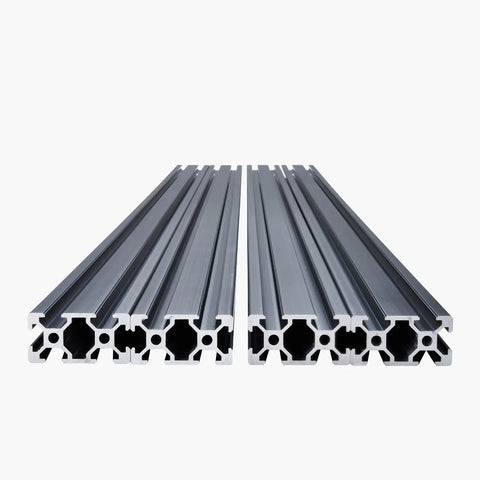 Five 78.7 Inch 2000mm 2040 T Slot Aluminum Extrusion Profiles With European Standard Anodized Linear Rail for CNC Machines