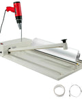 24 Inch I Bar Shrink Wrap Machine With 800W Sealer And Heat Gun, durable iron construction for PVC and POF film packaging.