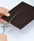 Cutting 8 Pack Self Adhesive Square Furniture Felt Pads For Hardwood, Tile And Laminate Floors, Protect Surfaces, Brown