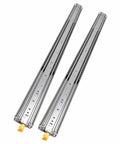 Beefy 80 Inch Drawer Slides With 500 LB Capacity Full Extension Ball Bearing Runners Locking Mechanism For File Cabinets Tool Chests RVs