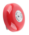 Beefy 95dB Electric Fire Alarm Bell CB-6B Ringing Bell 150mm 5.9in for School Home Factory 110V AC, red aluminum base