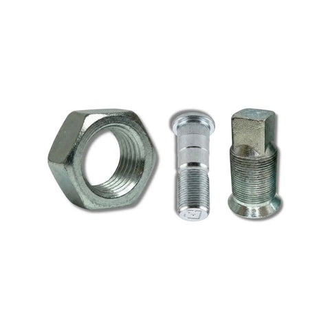 Solid Rear RH Wheel Nuts And Studs Kit For Isuzu NPR NPR-HD NQR NRR Trucks Perfect Fitment With 4BD1 And 4HE1 Engines From EightySeven To Newer Models High Quality M20 Right Hand Thread Set, nuts and studs