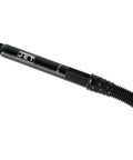 Badass Lightweight Pneumatic Micro Die Grinder With Variable Throttle Reaching 70000 Rpm Solid Steel Build front view of black air-powered rotary tool
