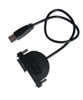 USB 3.0 SATA Slimline Optical Disc Drive Cable 6 Pin And 7 Pin For Laptop CD DVD RW Blu Ray Drive USB 3.0 Interface Hot Plug Plug And Play Portable Lightweight And Easy To Carry black USB cable with slim SATA ODD connector