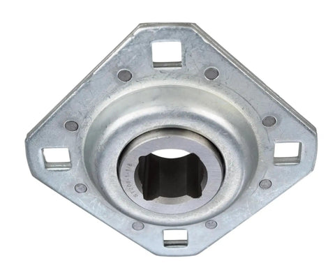 Drivetrain Disc Harrow Flange Bearing Replacement Part With 1-1/8 Inch Bore Square ST208-1-1/8N top view