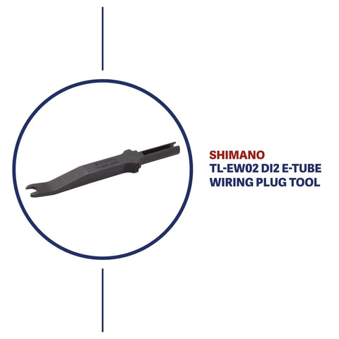 TL-EW02 Di2 E-Tube Plug Tool For E-Tube Wires Only, Pro Grade Di2 Cable Plug Disconnector displayed in black circle.