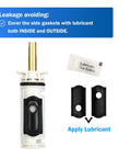 Cartridge Replacement Kit For 1222 One Handle Tub And Shower Valve With Removal Tool lubrication instructions