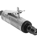 Heavy Duty Pneumatic Die Grinder For Fine Metal Polishing And Burr Trimming Lightweight air powered rotary tool with metallic housing.
