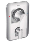 Genta LX Posi-Temp Trim Kit With Built-In 3-Function Transfer Valve For Shower, Chrome Finish, Valve Required For Installation