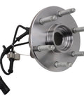 Front Wheel Hub And Bearing Assembly For 4x4 With ABS And 6-Lug Fits 1999-2006 Chevy Silverado GMC Sierra Tahoe Suburban Yukon And Escalade Premium Direct Replacement Front Hub Bearing Assembly