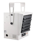 Beast 10000W Digital Garage Heater With Remote Control, Wall Or Ceiling Mount, Overheat Protection, angled side view
