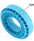 Silicone Rubber Inserts For RC Crawlers 118 To 122 Mm Wheel Tires With 4.75 Inch Outer Diameter Blue Medium Hardness