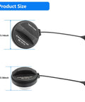 Buick Gas Cap Replacement 95995094 product dimensions showing 8CM and 6CM size with attached lock mechanism