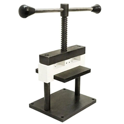Heavy Duty Manual Sheet Metal Hand Punch Press And Metal Holding Vise Power Through Two Millimeter Steel Sheets Without Breaking A Sweat A Boss Grade Shop Staple