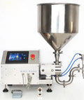 Liquid Filling Machine For Viscous Pastes And Sauces With Digital Metering stainless steel tank with LCD for honey and jam