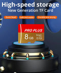 8GB TF Card With Adapter, High Speed UHS-I C10 A1 Micro SD Memory Card for Tablets, Smartphones, Cameras, Car Audio, Gaming Consoles