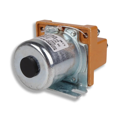 Beefy CZ10 DC Contactor With Genuine Silver Contacts engineered with a robust metal body for heavy-duty motor applications.