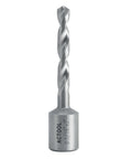 ACTOOL HSS twist drill bit, 5/16 in diameter x 2 in depth of cut, Weldon 3/4 in shank, front view.