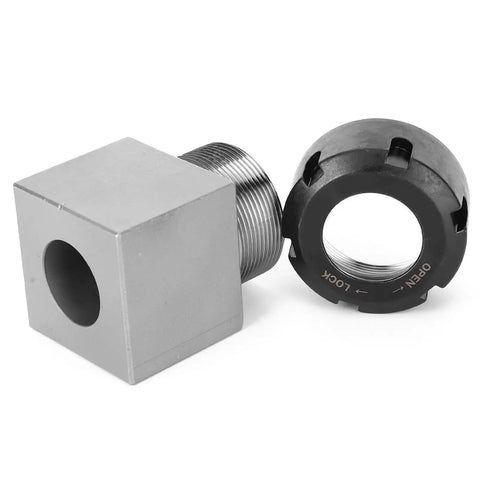 ER32 Collet Block Chuck For Lathe And CNC Engraving Machines, Built Tough Pro Grade Hardened Tool Steel, High Precision And Quick Setup