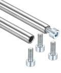 Linear Motion Rod Shaft Guide Kit Pro Grade Quality Includes Two 6mm By 100mm 304 Stainless Steel End Hollow Rods With M4 Inner Threaded Studs