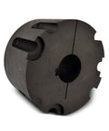 Kick Ass Cast Iron Taper Lock Bushing For Serious Shaft Jobs Boasting Five Nine Three Inch Bore And Knockout One Thousand Two Hundred Inch Pounds Torque Rating For Rock Solid Pulley Mounting.