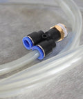 Top Tier 16 Piece Air Hose Connector Fitting Kit Made With Tough Abs And Copper For Fast Push-To-Connect Setup On Any Air Compressor Or Pressure Washer Job, 3-way hose fitting