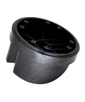 Jet Unit Plug Repair Kit OEM Black For Yamaha Watercraft, Fits F0R-67609-09-00, black plastic component, angled view
