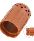 Swirl Ring 220670 Plasma Cutting Consumable Replacement Part For 45 Amp Machines, close-up of brown component with holes