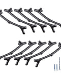 Twig Branch Drawer Handles 10 Pack Black Tree Branch Cabinet Pulls Three And Three Quarters Inch Center To Center Zinc Alloy Farmhouse Cupboard Handles Rustic Drawer Pulls For Kitchen And Home