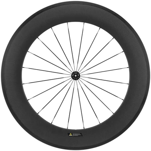 Pro Grade 700C Carbon Clincher Front Wheel For Road Bikes Ride Ready Ultralight Full Carbon Fiber EN Quality Tested Tubeless Ready
