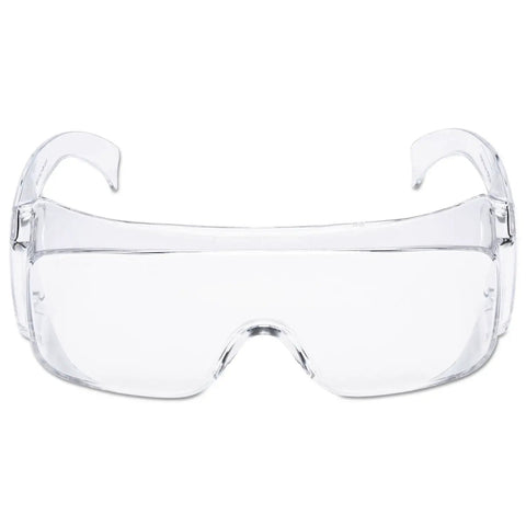 Tour Guard V Protective Eyewear Lightweight Polycarbonate Frame And Lenses Fits Over Most Prescription Glasses UV Block Ninety Nine Point Nine Percent