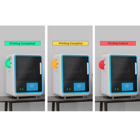 Compact Industrial Warning Light 44mm 24V DC AC LED Three Color One Layer Column Signal Tower Beacon For Continuous Light on printer
