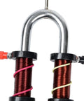 U Shaped Horseshoe Solenoid Electromagnet Kit For Electromagnetism Demos And Physics Lab Projects, Durable Metal Construction.