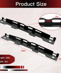 Pro Grade Toe Alignment Tool Plates Kit, 2 Pack With Measuring Tapes For Precise Wheel Alignment, dimensions 24x3 inches