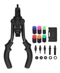 Get The Ultimate Hand Rivet Nut Tool For Serious Metal Repair And Auto Jobs! manual alloy steel rivet nut gun kit with M10 mandrels