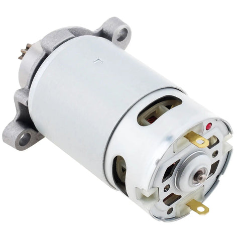 Beefy 8 Teeth RS550 DC Reciprocating Saw Motor With Helical Gear For Electric Saws, Heavy Duty Replacement, Copper Coil