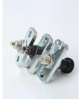 Heavy Duty Spring Loaded Indexing Plunger With Locking Knob And Flanged Base Built To Perfection For Dead Simple Jig Setup And Smooth Cnc Operations With M8 M10 M12 And M16 Fine Threads showing spring-loaded mechanism and flanged base.