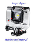 Rugged Replacement Waterproof Housing For GoPro Hero 5 6 7 Black Deep Dive Ready Up To 147 Feet 45 Meters Easy Lens Swap Insertion