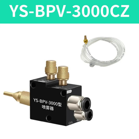 Top Shelf Pneumatic Lathe Cooling Sprayer Built For Hardcore Shop Floor Machining Operations Featuring Bombproof Durability and connection fittings with tube.