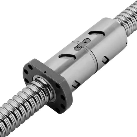 Built Tough 1605 Roller Ball Screw Matched With Double Ball Nut For Cnc Gear Serving Up Effortless Linear Motion And Hassle Free Custom Length Setup Daily
