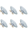 Image of PAR36 LED Landscape Bulbs 6W 3000K Warm White ACDC 12V Water Resistant Pack Of 6 700 Lumens Replaces 36W Halogen