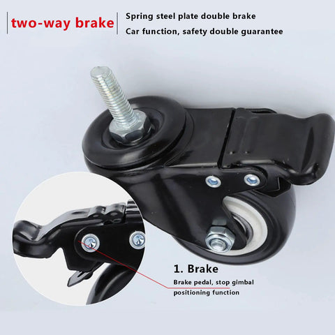 Top Notch Locking Casters Set Of Four Featuring Dead Silent Polyurethane Tires And Heavy Duty Steel Cores That Run Smooth Like Butter On Hard Floors Built Tough For Daily Grind Without Any Annoying Clatter