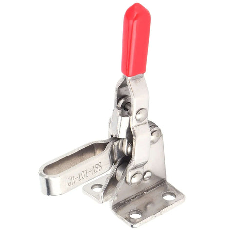 Heavy Duty Stainless Steel Toggle Clamp 60kg Holding Capacity Clamping Fixture With Ergonomic Handle for welding and mold making
